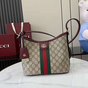 Gucci Ophidia Small Shoulder Bag Red 23x21x12cm