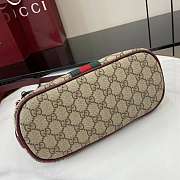 Gucci Ophidia Small Shoulder Bag Red 23x21x12cm - 4