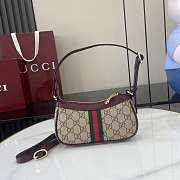 Gucci Ophidia Mini Shoulder Bag Red 19.5x11x3.5cm - 4