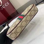 Gucci Ophidia Mini Shoulder Bag Red 19.5x11x3.5cm - 3