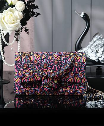 Chanel Flap Bag Multicolor 25cm