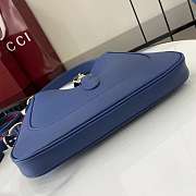 Gucci Jackie 1961 Medium Bag Blue 27.5x19x4cm - 4