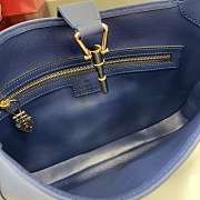 Gucci Jackie 1961 Medium Bag Blue 27.5x19x4cm - 2