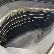 Gucci GG Marmont Pochette With Chain Black 21x15x3.5cm - 2