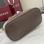 Gucci Ophidia Small Tote Bag Brown 22.5x17x11cm - 6