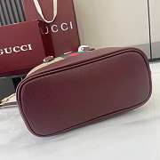 Gucci Ophidia Small Tote Bag Red 22.5x17x11cm - 5