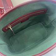 Gucci Ophidia Small Tote Bag Red 22.5x17x11cm - 2