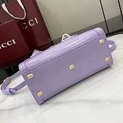 Gucci Diana Small Tote Bag Purple 20x16x10cm - 2