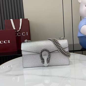 Gucci Dionysus Bag Silver 25x13.5x7cm