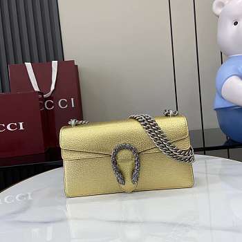 Gucci Dionysus Bag Gold 25x13.5x7cm