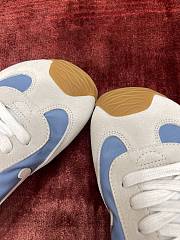 Loewe Ballet Runner 2.0 Nylon Calfskin White Blue Sneaker - 4