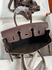 Hermes Birkin 25 Bag Brown Gold Togo 25cm - 5