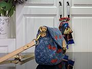 Louis Vuitton LV x TM Sunset Cherry Denim 27x18x3cm - 5