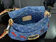 Louis Vuitton LV x TM Sunset Cherry Denim 27x18x3cm - 2
