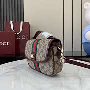 Gucci Ophidia Small Top Handle Bag Red 20x16x5cm - 6