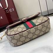Gucci Ophidia Small Top Handle Bag Red 20x16x5cm - 4