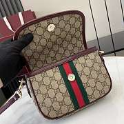 Gucci Ophidia Small Top Handle Bag Red 20x16x5cm - 3