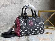 LV Speedy Bandoulière 20 Black Size 20.5 x 13.5 x 12 cm - 5