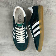 Gucci Adidas Gazelle Green Sneaker - 4