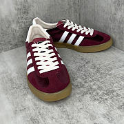 Gucci Adidas Gazelle Red Wine Sneaker - 2