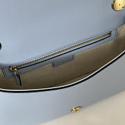 Gucci Blondie Small Top Handle Light Blue Bag 26.5x16.5x8.5cm - 4