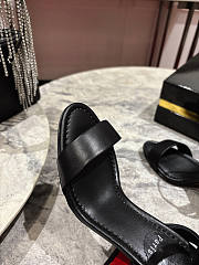 Christian Louboutin Black Sandal Heel 8.5cm - 3