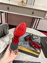 Christian Louboutin Black Sandal Heel 8.5cm - 2