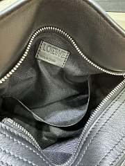 Loewe Small Puzzle Biker Bag Black 24x16.5x10.5cm - 3