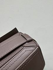 Loewe Small Puzzle Biker Bag Brown 24x16.5x10.5cm - 4