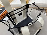 Chloe Woody Tote Bag Jelly & Leather Black 37x26x12cm - 2