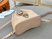 Chloe Small Bracelet Backpack Beige 22x22x10.5cm - 6