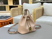 Chloe Small Bracelet Backpack Beige 22x22x10.5cm - 4