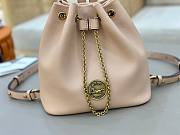 Chloe Small Bracelet Backpack Beige 22x22x10.5cm - 2