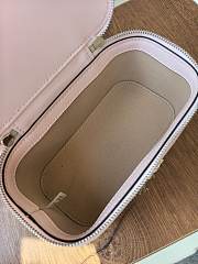 Tory Burch Pink Kira Diamond Vanity Case 17x9.5x8.5cm - 3