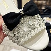Chanel White Slides 12 - 3