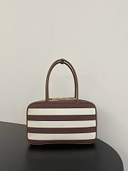 Miu Miu Beau Canvas Leather Bag 34x23x10cm - 3