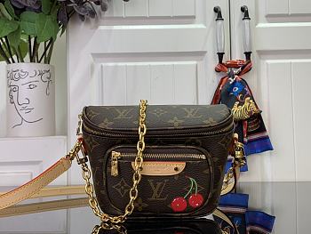 Louis Vuitton LV x TM Mini Bumbag 17x12x9.5cm