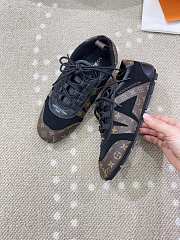 Louis Vuitton LV Sneakerina Black Sneaker - 1