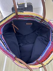 Miu Miu Crochet Tote Bag Multicolored 40x34x16cm - 5