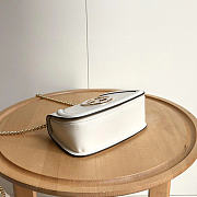 Gucci Blondie Mini Shoulder Bag White 21.5x11x8cm - 6