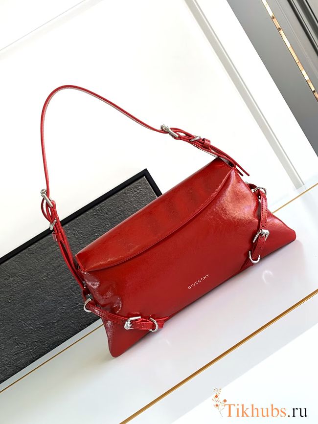 Givenchy Small Voyou Bag Red 32x15x9.5cm - 1