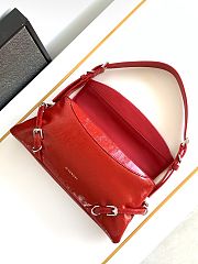 Givenchy Small Voyou Bag Red 32x15x9.5cm - 3