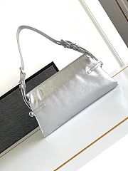Givenchy Small Voyou Bag Silver 32x15x9.5cm - 2