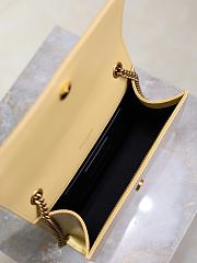 YSL Kate Shoulder Bag Gold 20x13.5x5.5cm - 5