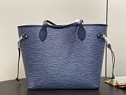 Louis Vuitton LV Neverfull MM Blue 31x28x14cm - 3
