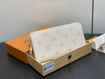 Louis Vuitton LV Zippy Wallet Bicolor Eden 19.5x10.5x2.5cm