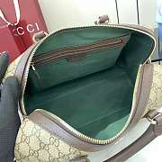 Gucci Ophidia Large Boston Bag Brown 31x20x16.5cm - 3