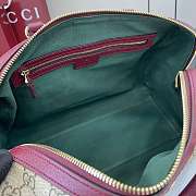 Gucci Ophidia Large Boston Bag Red 31x20x16.5cm - 5