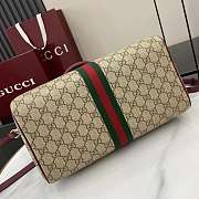Gucci Ophidia Large Boston Bag Red 31x20x16.5cm - 2