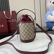 Gucci Ophidia Mini Bucket Bag Red 23x11.5x8cm - 3
